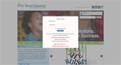 Desktop Screenshot of ecesharedresources.net