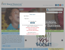 Tablet Screenshot of ecesharedresources.net